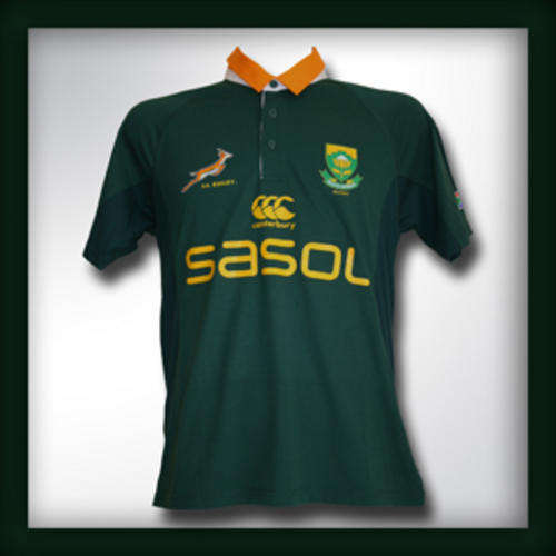 Mens Springbok Basic Supporters Golfer Shirt