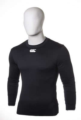 Canterbury Base Layer - Black SHORT SLEEVED  - COLD