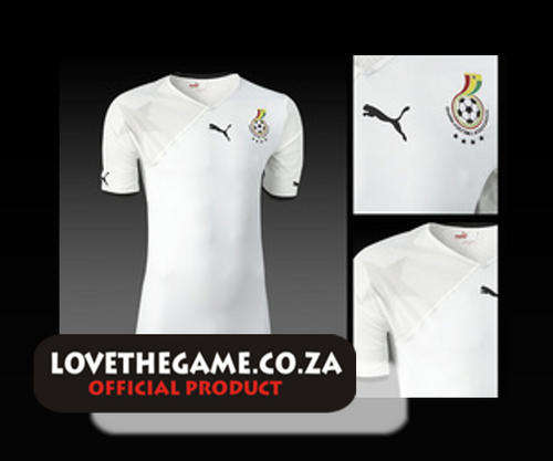Ghana Home Jersey 2010