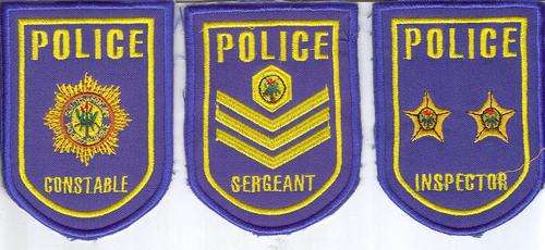 SA Police Ranks