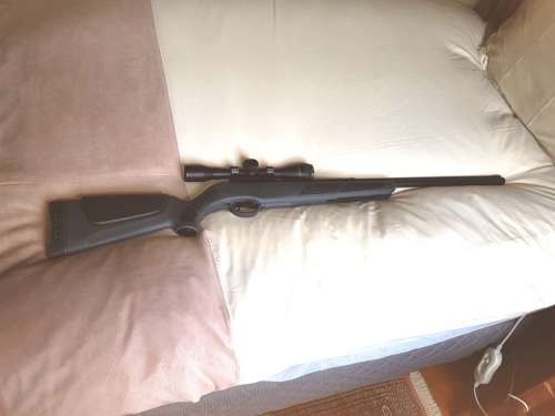 GAMO VIPERSKEET 0.177 / 4.5mm AIRRIFLE FITTED WITH NIKKO STIRLING GOLD CROWN 4 X 32 SCOPE
