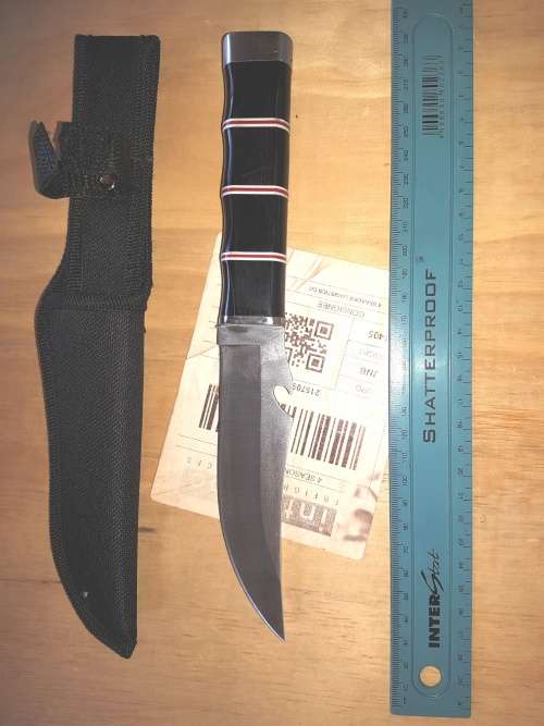 COLUMBIA SHEATH KNIFE - AS PER PHOTO