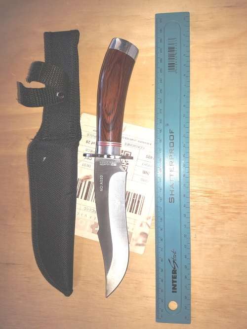 COLUMBIA SHEATH KNIFE AS PER PHOTO