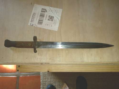 BOER WAR VINTAGE LEE METFORD BAYONET - NO SCABARD