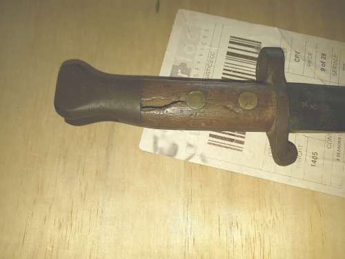 BOER WAR VINTAGE LEE METFORD BAYONET - NO SCABARD