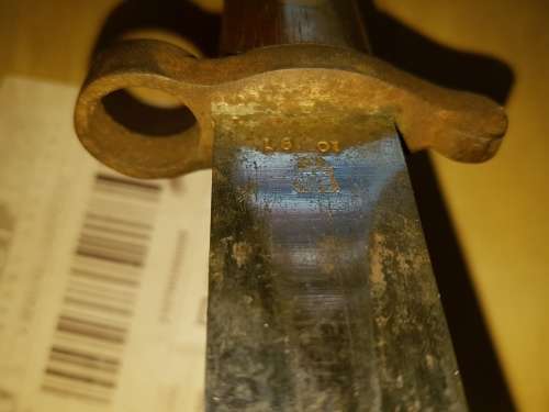 BOER WAR VINTAGE LEE METFORD BAYONET - NO SCABARD