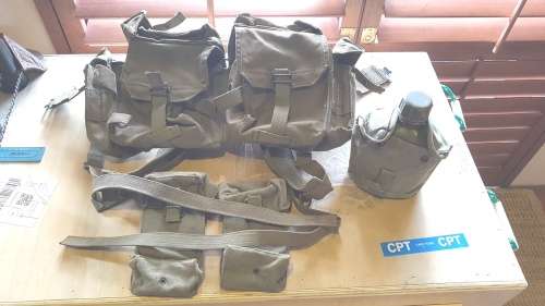 SAP / RHODESIAN ARMY?  - WEBBING - 1970 VINTAGE