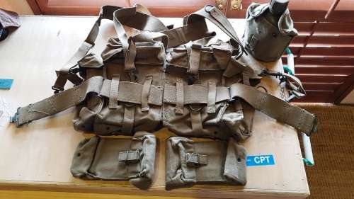 SAP / RHODESIAN ARMY?  - WEBBING - 1970 VINTAGE