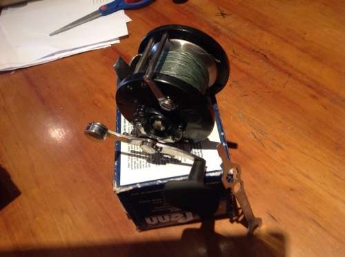 VINTAGE DELMAR FISHING REEL