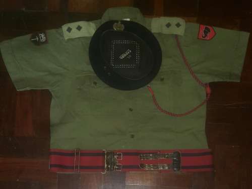 Rhodesian Engineers lieutenant uniform collection