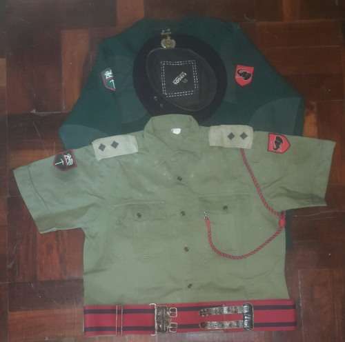 Rhodesian Engineers lieutenant uniform collection
