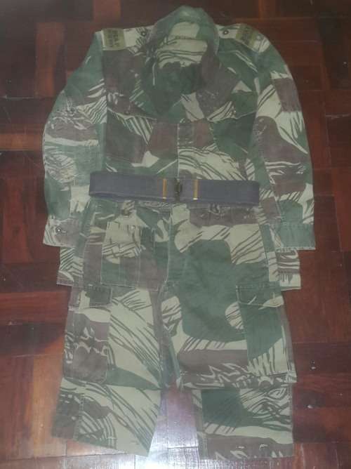Rhodesian BSAP Reserve bush uniform collection