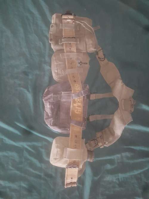 Rhodesian style Patt63 webbing