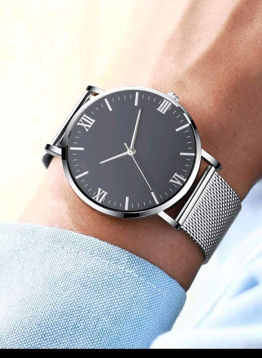 2pc luxurious Men`s quartz watch set