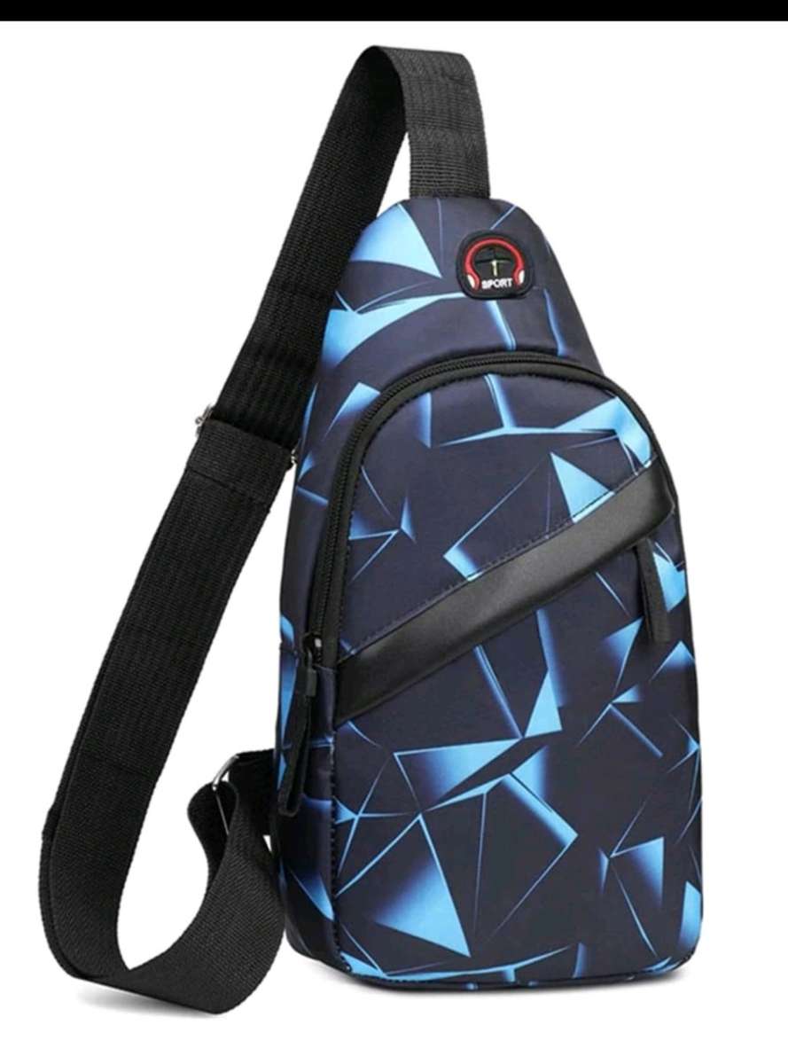 Korean chest bag men`s fashion camouflage men`s satchel shoulder bag Crossbody bag. Bought in Dubai