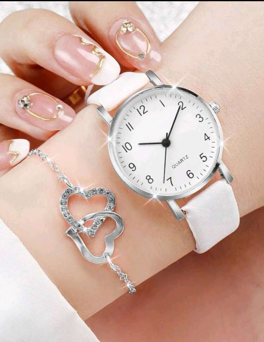 6pc/ set Ladies Luxurious Quartz Watch set
