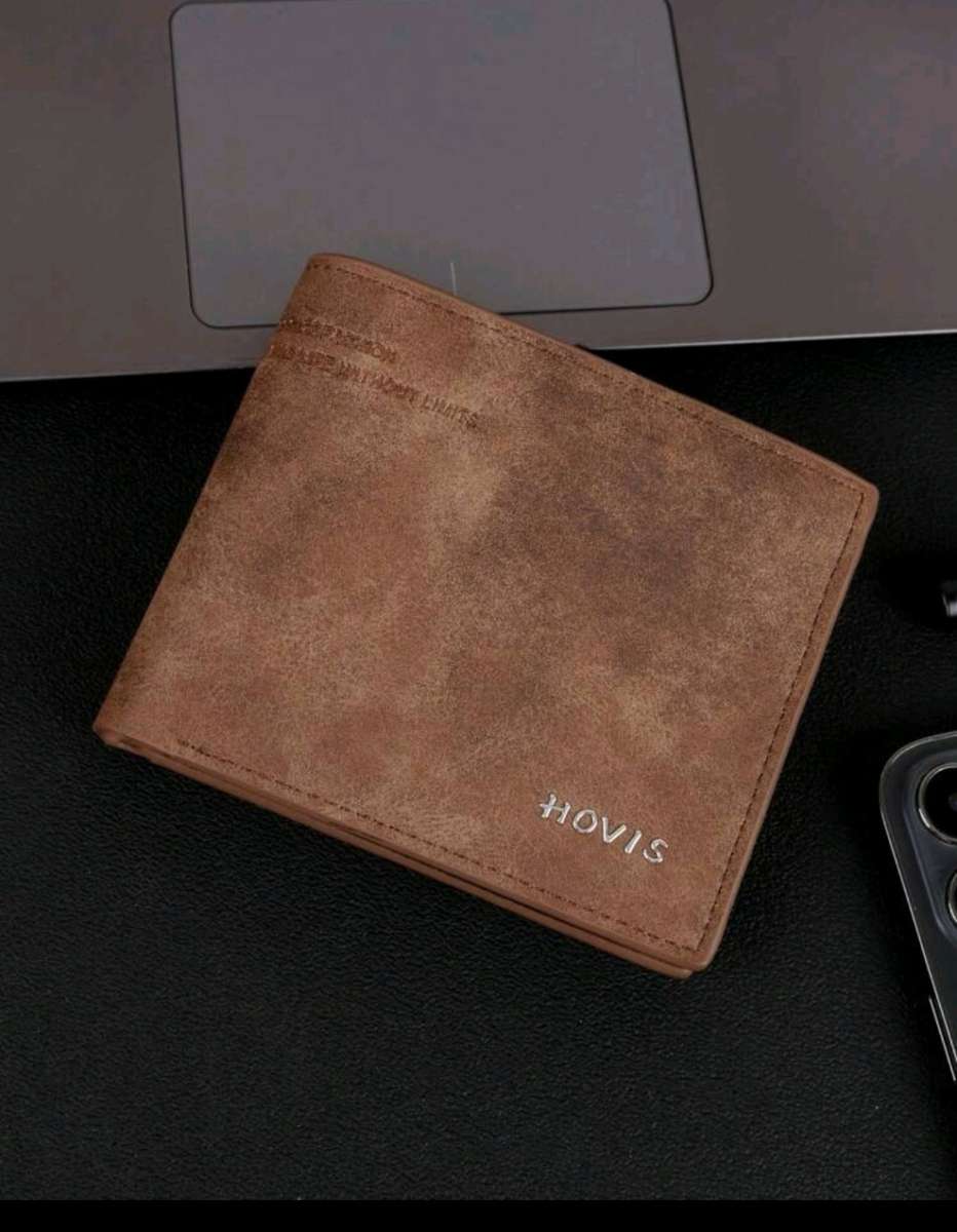 Wow amazing luxurious 2pc wallet Men`s leather hovis 2 Piece Wallet set