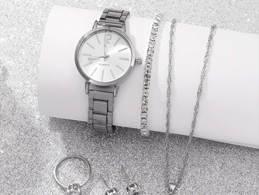 Wow amazing luxurious woman 6pcs Quartz Watch set