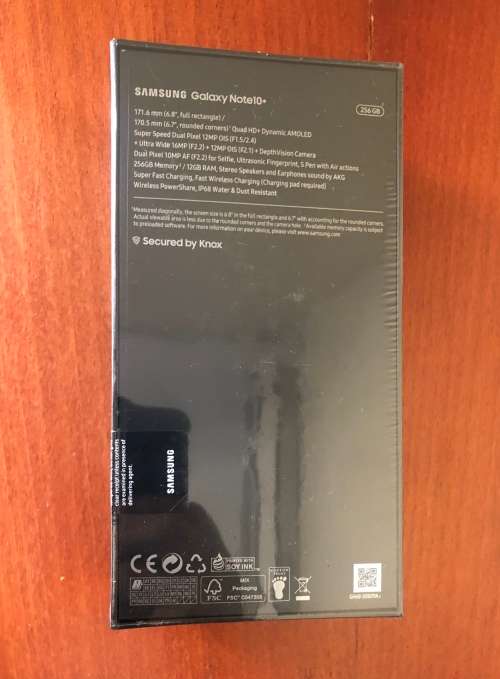 Samsung Galaxy Note 10 Plus , 256GB , Black