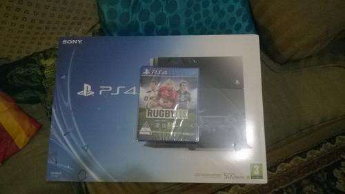 Playstation 4 brand new with Rugby '15 sealed