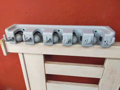 Mop & Broom Wall Mounted Holder