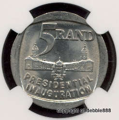 !!!!! MS 66 - Presidential INAUGURATION R5 !!!!! HIGH GRADE !!!!!