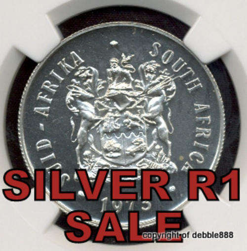 SILVER 1 RAND !!!!! ***1973 - PF 65 CAMEO !!!