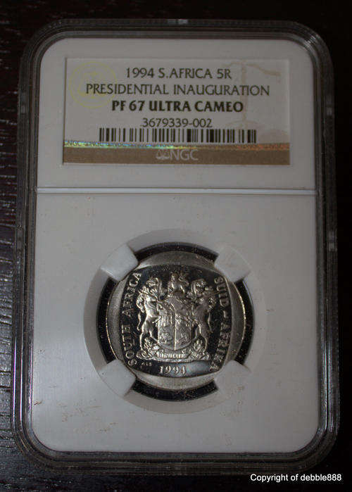 !!! PRESIDENTIAL INAUGURATION R5 1994 - PF67 Ultra Cameo !!!