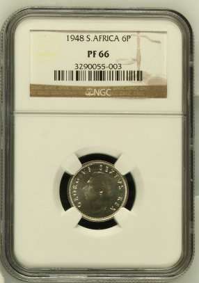 PROOF 1948 *** 6P *** GRADED PF66