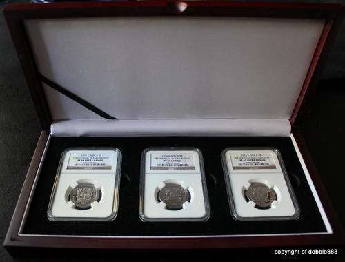 SET of  3 INAUGURATION PF69 R5's - consists of PARTIAL STEPS / FULL STEPS /CAMEO -bid / coin for all