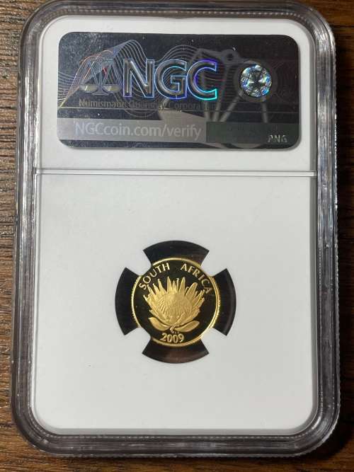 2009 Protea Gold G5R National anthem PF69 Ultra Cameo - Crazy R1 Start! Don't miss out!