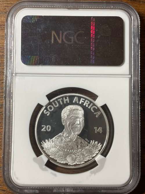 2014 Mandela PF70 graded perfection