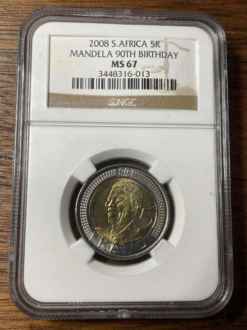 2008 Mandela 90th Birthday Ms67