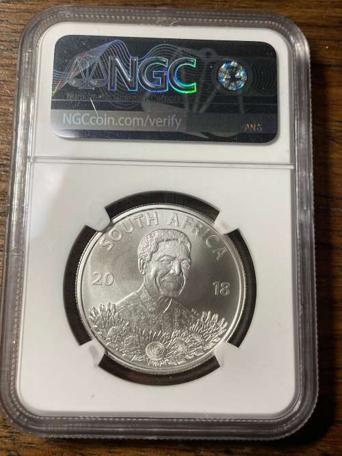 2018 Mandela Robben Island MS70