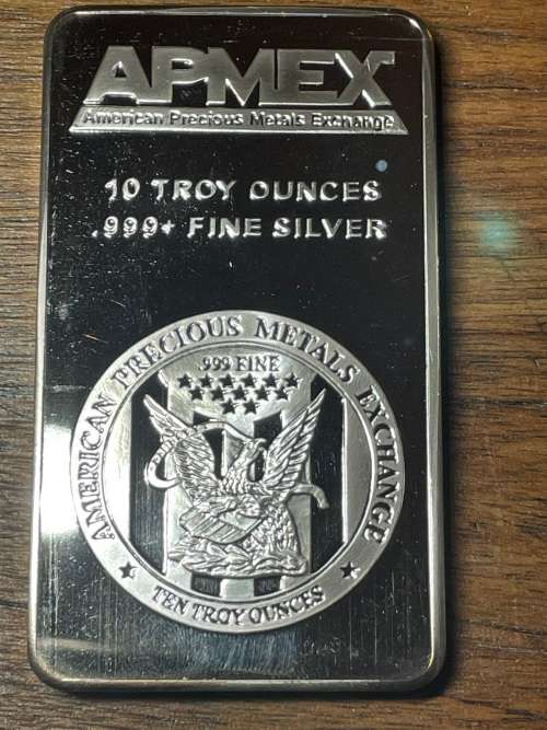 Apmex 10 Troy ounces of 999 silver, get yours now
