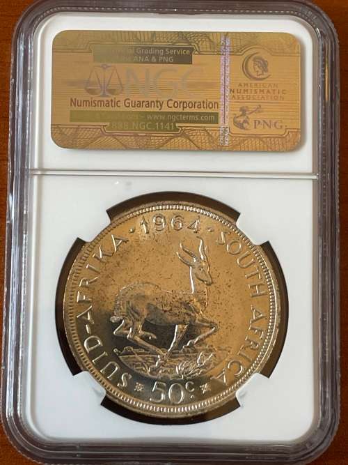 1964 * 50c * Crown NGC PF66