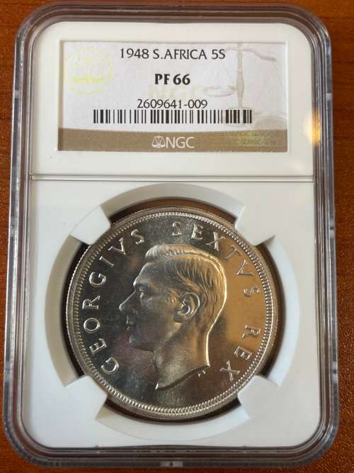 1948 *Crown * 5 shilling * PF66 * you just dont find them and not in this grade and condition