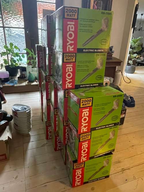 Ryobi Blower RB2000 - brand new 5 available