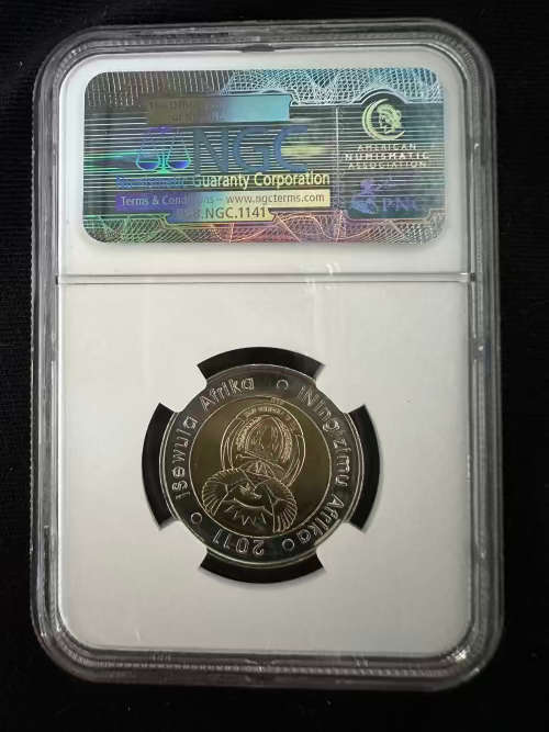 2011 Rand 90th Anniversary - GRADED ERROR rotated dies Graded MS66