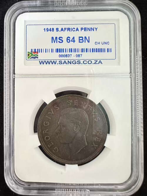 1948* Penny graded MS64BN