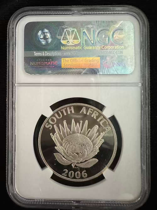 2006 Desmond Tutu *PF69  Silver R1 * top copin at a bargain price