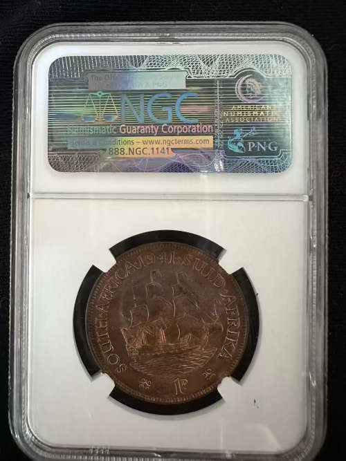 1941 *Penny * NGC Graded MS63RB  * great coin
