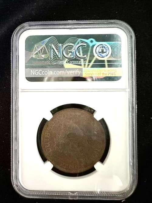 1929 * penny * unc details NGC graded