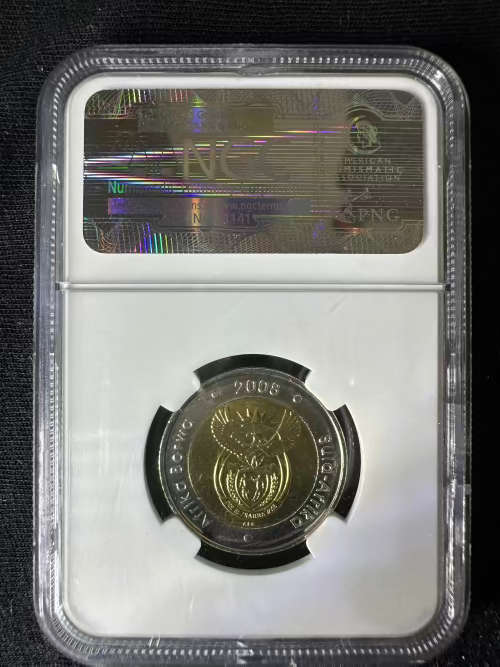 2008 Birthday NGC  graded *MS64 * cracked slab