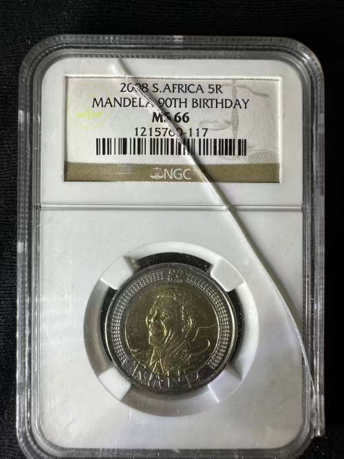 2008 Birthday NGC  graded *MS66 * cracked slab