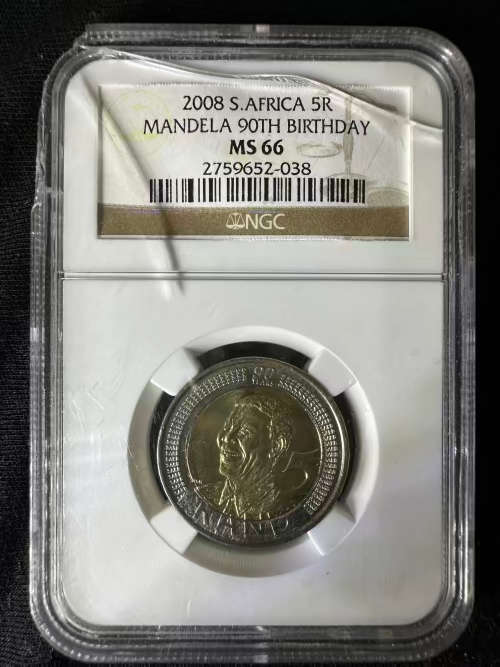 2008 Birthday NGC  graded *MS66 * cracked slab