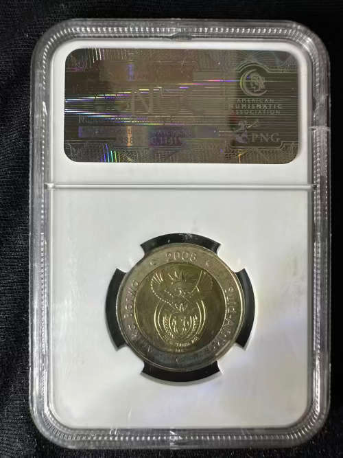 2008 Birthday NGC  graded *MS66 * cracked slab