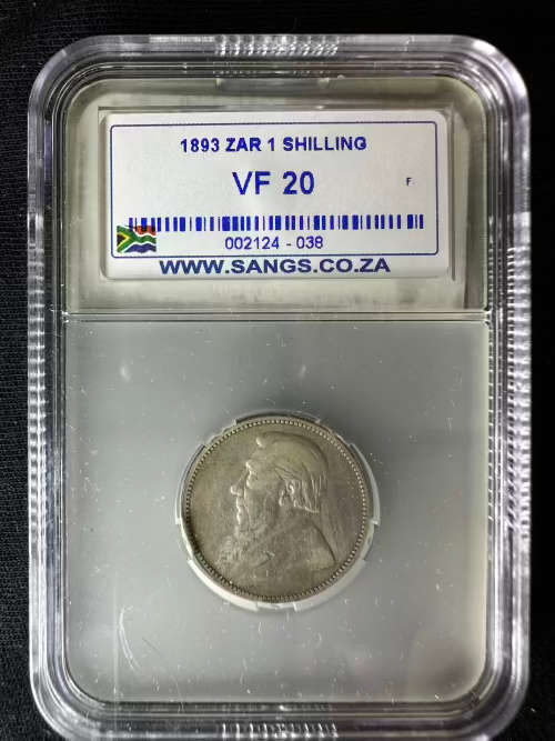 1893 * 1 Shilling * VF 20