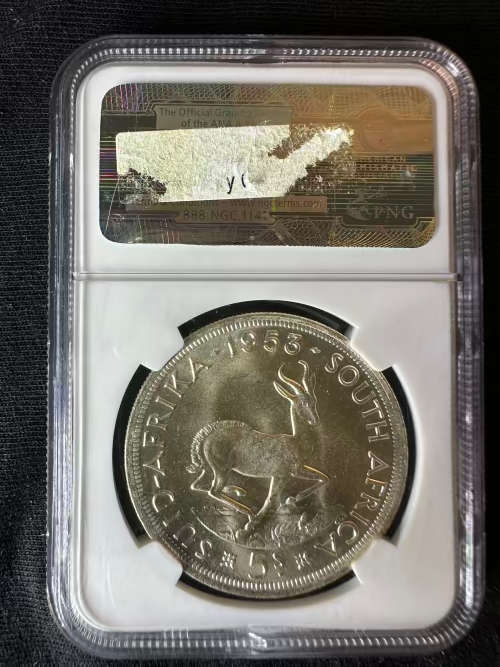 1953  * 5S *   * NGC graded MS64 * brilliant unc