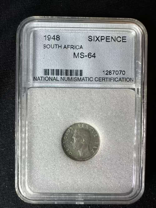 1948 * 6P * is it a MS64 * definitely MS